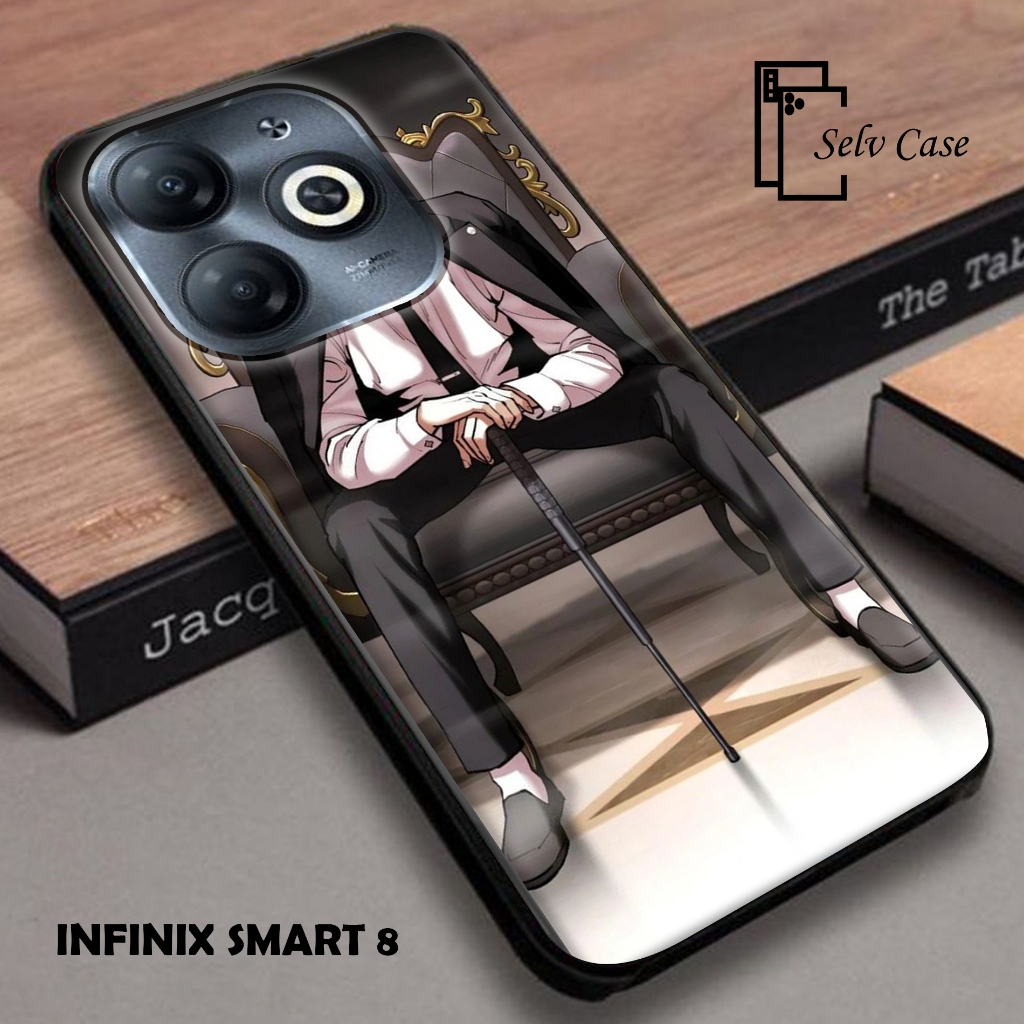 [A02] case HANDPHONE INFINIX SMART 8 - CUSTOM CASE HANDPHONE MURAH - CASING WEBTOON LOOKISM