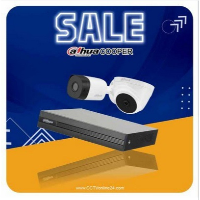 Paket CCTV 2 camera dahua
