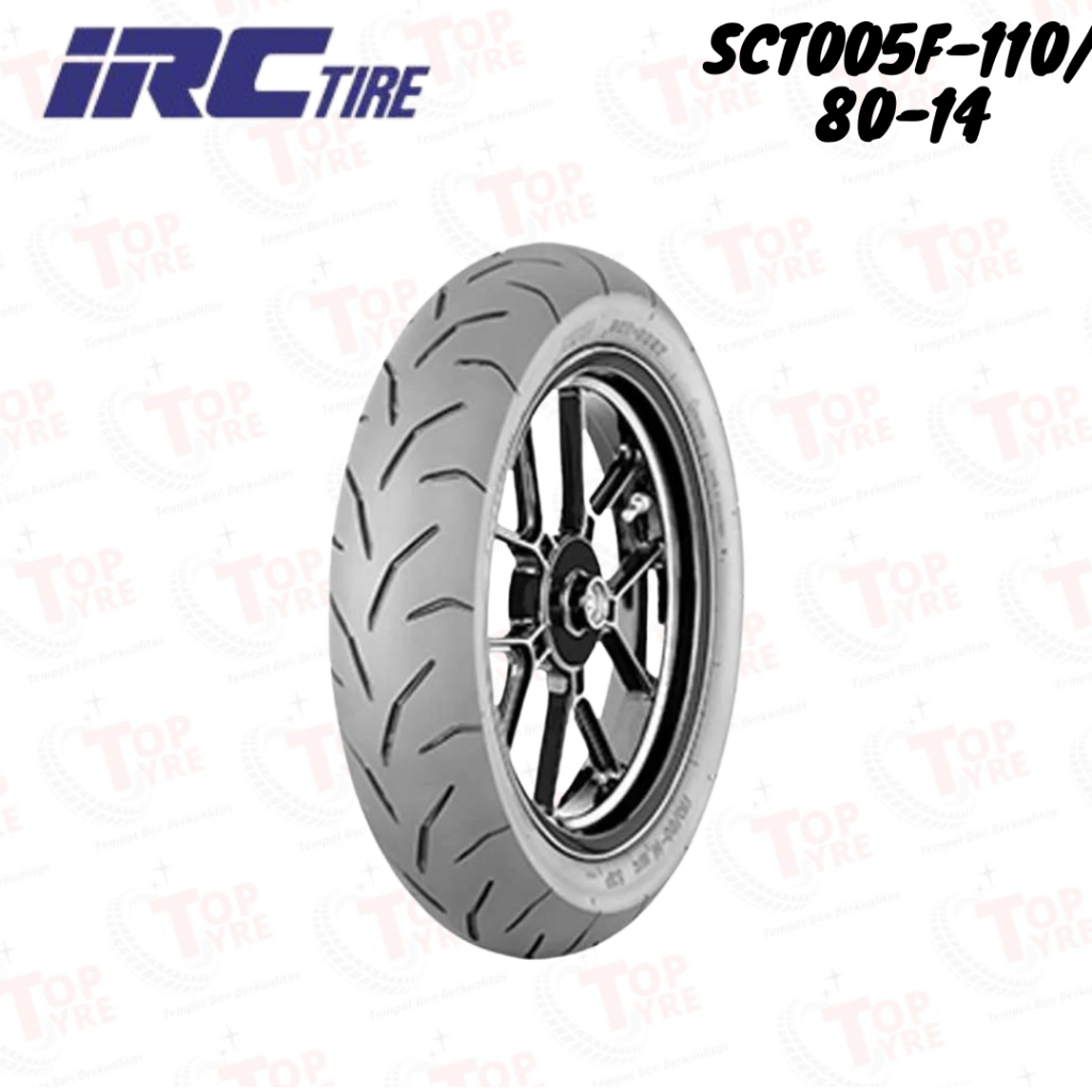 BAN IRC SCT-005F RING 14 110/80 TUBELESS BAN MOTOR VARIO,AEROX,PCX