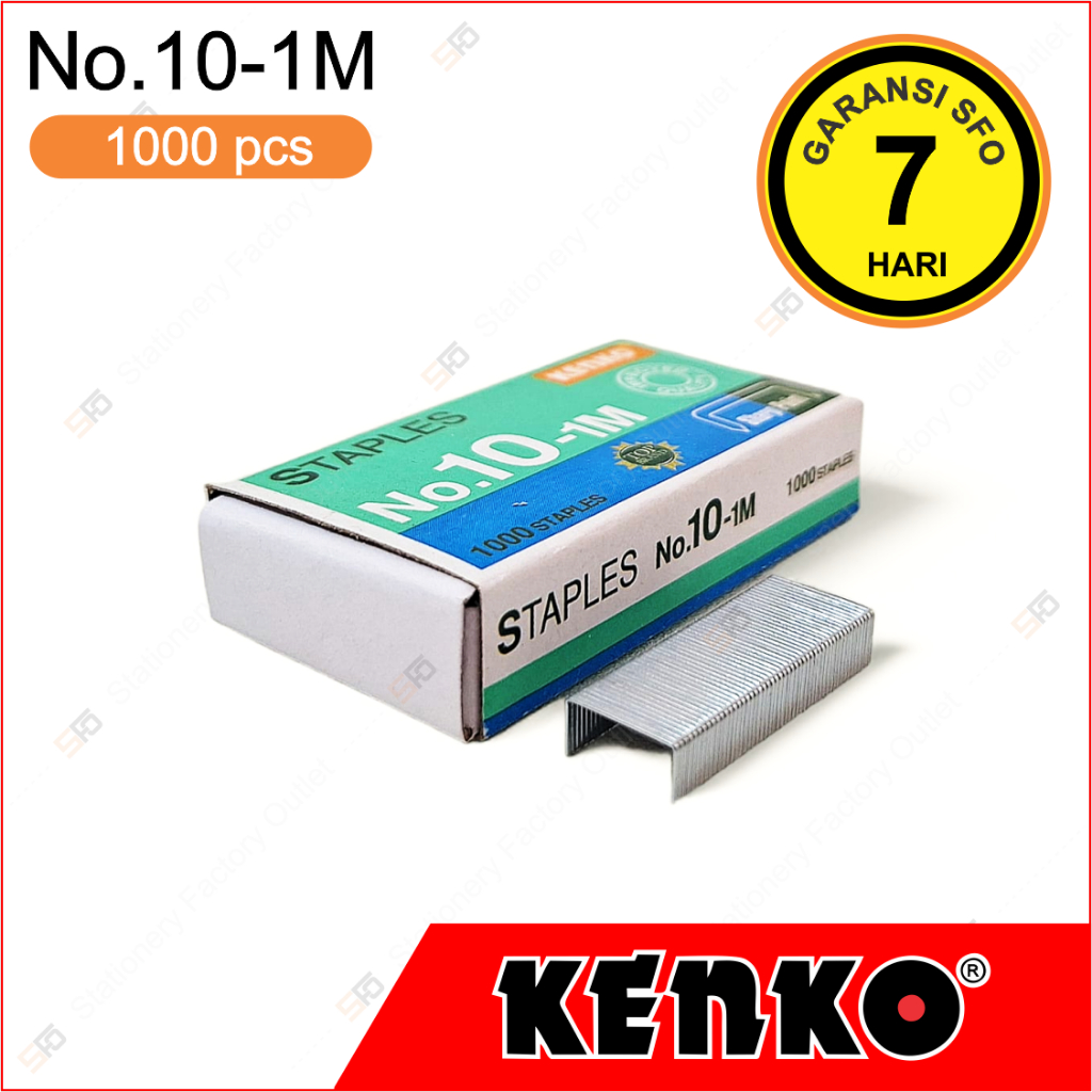 

Isi Staples Kenko No.10 - 1000 pcs Stapler