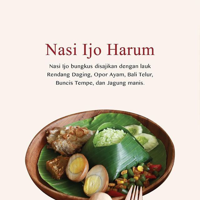 

Nasi Box Catering Menu Nasi Ijo Harum