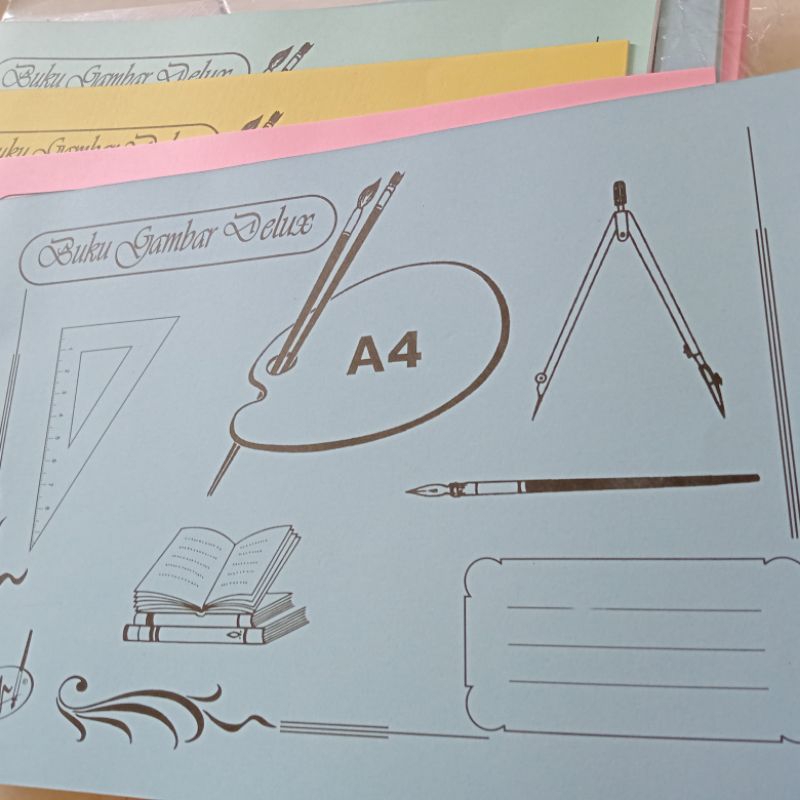

Buku Gambar Delux A4 Tebal