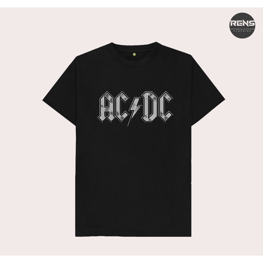 KAOS BAND / KAOS AC DC SERIES / AC DC / BAJU MUSIK METAL ROCK
