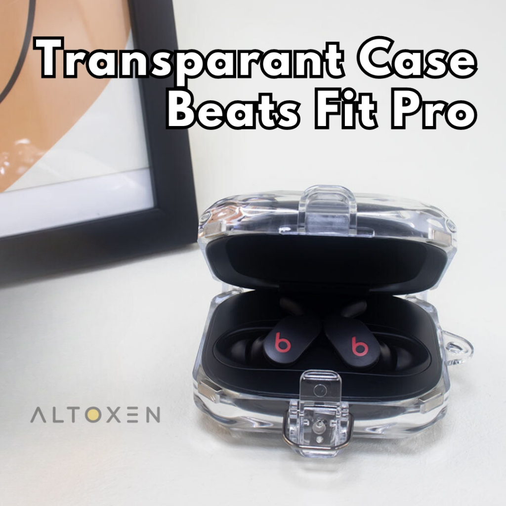 Case Beats Fit Pro Premium Transparant Semi Hard Casing TWS Cover Protection