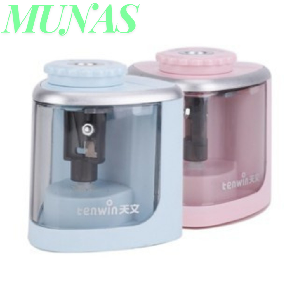 

MUNAS Rautan Pensil Listrik Otomatis Manual Baterai Rautan Pensil Elektrik Portebel Pencil Sharpener Rautan Pensil Rotary Pensil 6-8mm Untuk Alat Tulis Sekolah Kantor