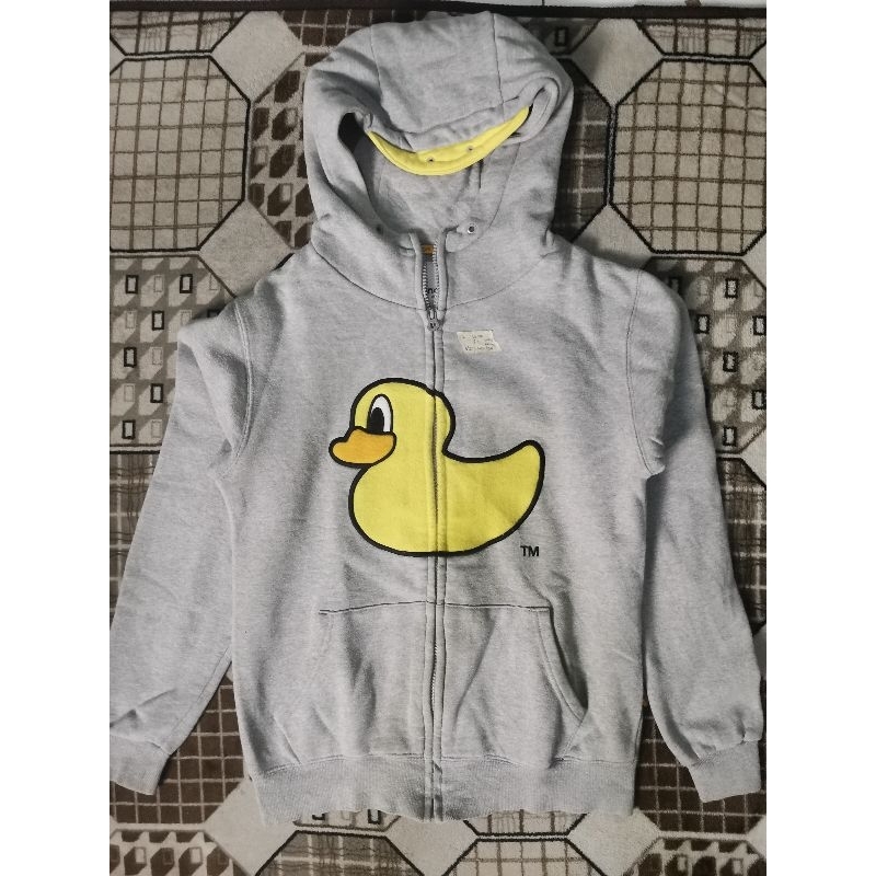 Hoodie Zipper Pancoat - Grey