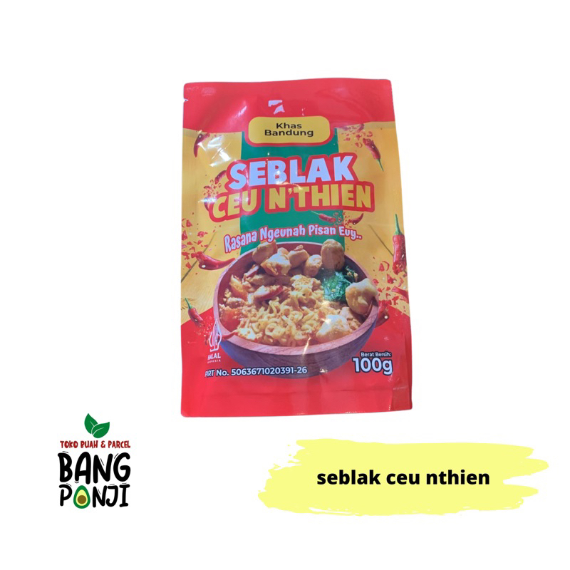 

ALPUKAT BANG PANJI-Seblak ceu n thien