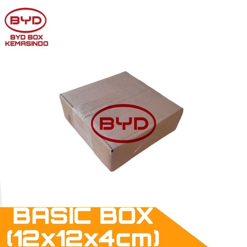 

12x12x4cm Kardus Box Karton Polos | Baru | Murah - Kardus Packing Online Shop