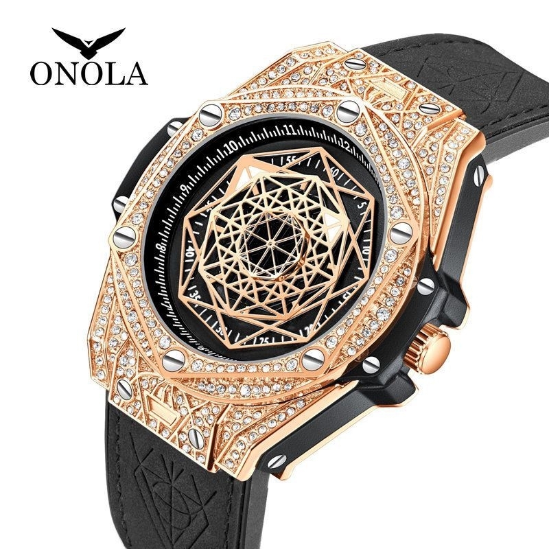 ONOLA Jam Tangan Pria Unik Fashion Man Watch Quartz