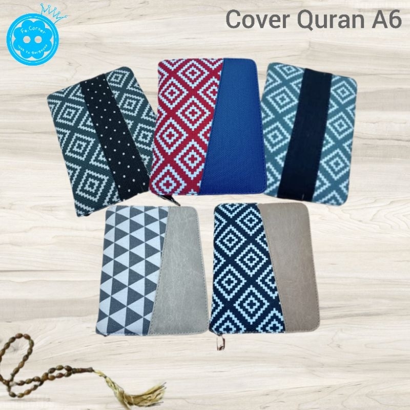 

Cover Quran A6 / Sampul Quran A6 / Dompet Quran A6 / Cover Canvas / Dompet Canvas / Kanvas / Kulit Sintetis