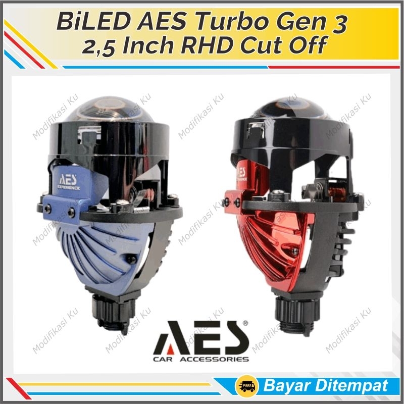 BILED AES TURBO SE SUPER TERANG UPGRADE 60W 2.5 INCH WST GEN 3 PREMIUM QUALITY