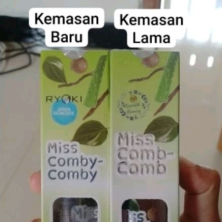 Perawatan Miss V Miss Comb Comb Skincare japan Ryoki Pembersih kewanitaan Perapat Miss V Penghilang 