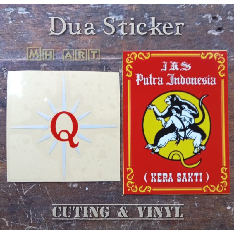 

Stiker Cutting Q IKS PI Free stiker Lambang