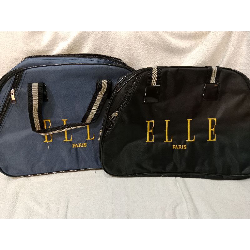 TAS TRAVEL WANITA/TAS PAKAIAN ELLE PARIS/TRAVEL BAG JUMBO/TAS MUDIK BERPERGIAN