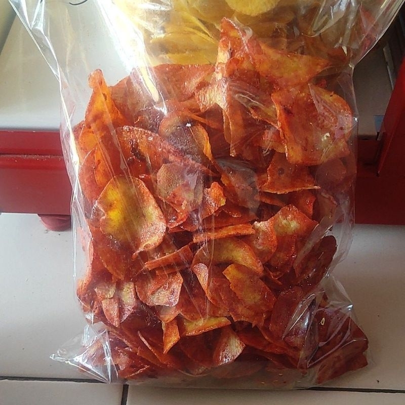 

kripik singkong balado pedas 1kg