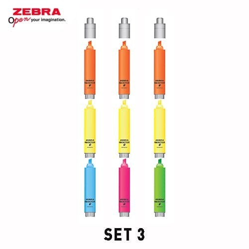 

ZEBRA STABILO HIGHLIGHTER ROCKETEER 3 IN 1