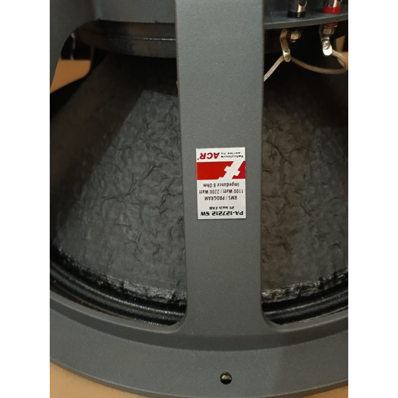 Speaker 21 inch faboluss PA 127212 SW original 