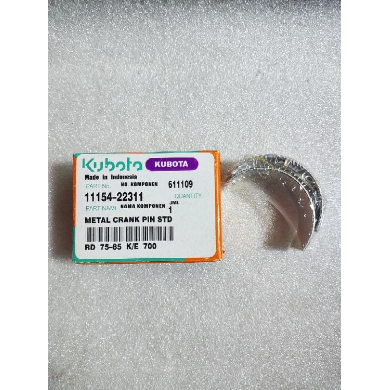 metal jalan crank pin kubota rd 85