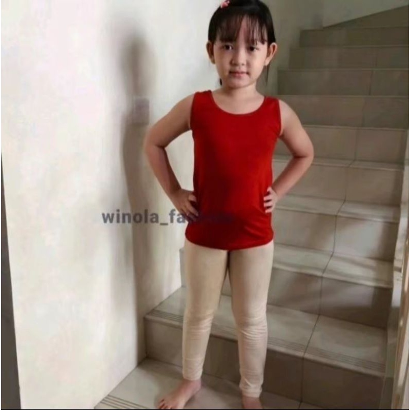 tengtop anak Miranda bahan rayon spandex adem