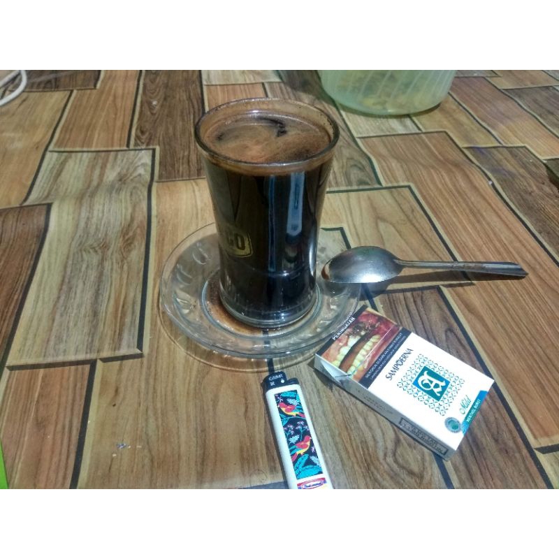 

teste satu saset kopi plus gula