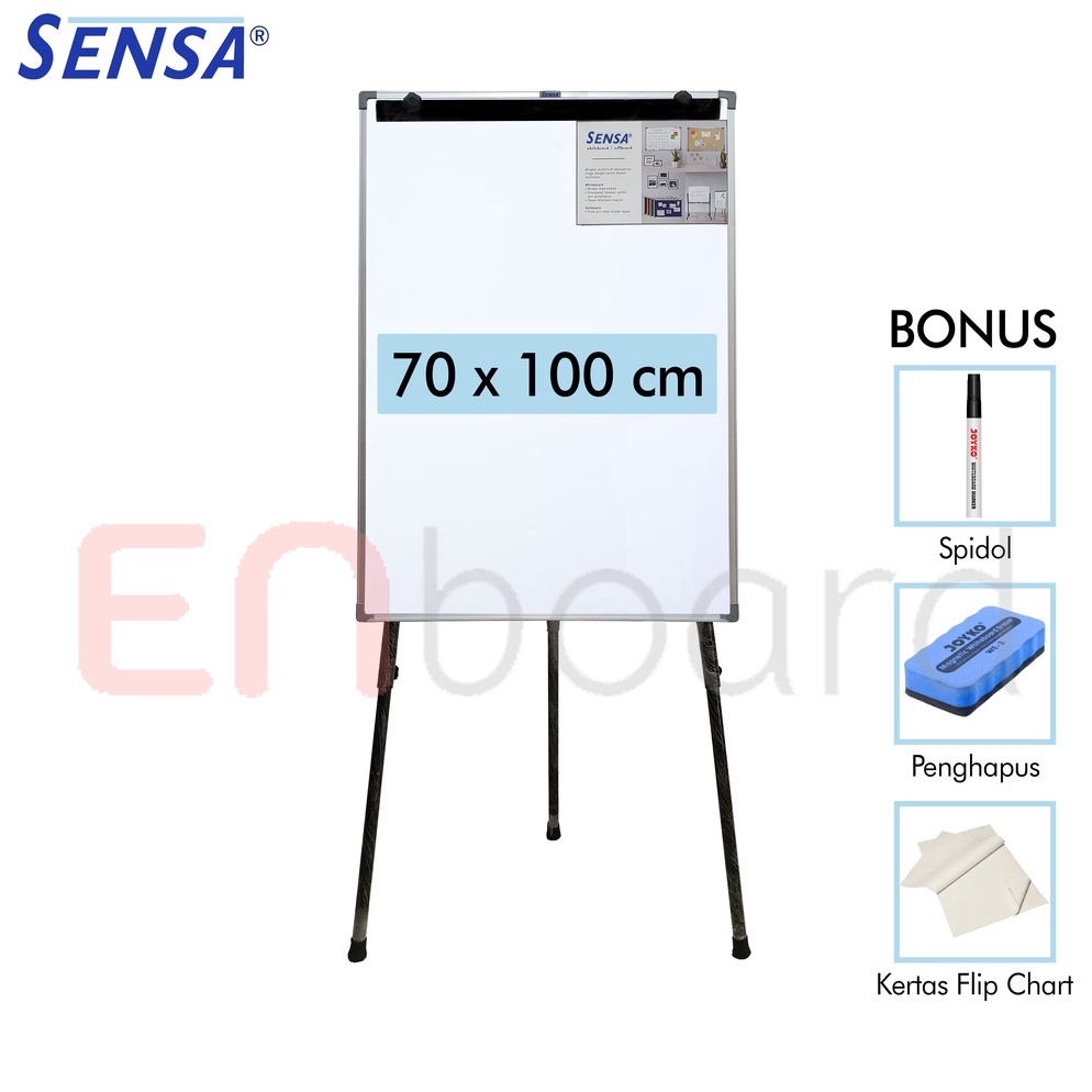 

KODE G4N9 Flip Chart Flipchart Papan Presentasi Sensa 7 x 1 cm