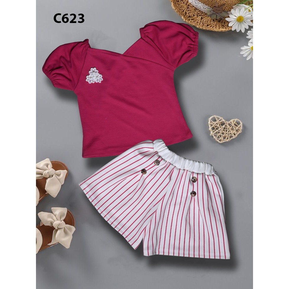 D4 SETELAN ANAK SALUR JAEWON SETELAN ANAK PEREMPUAN C623