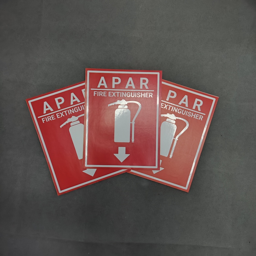 

STIKER TANDA LABEL PENUNJUK APAR / FIRE EXTINGUISHER