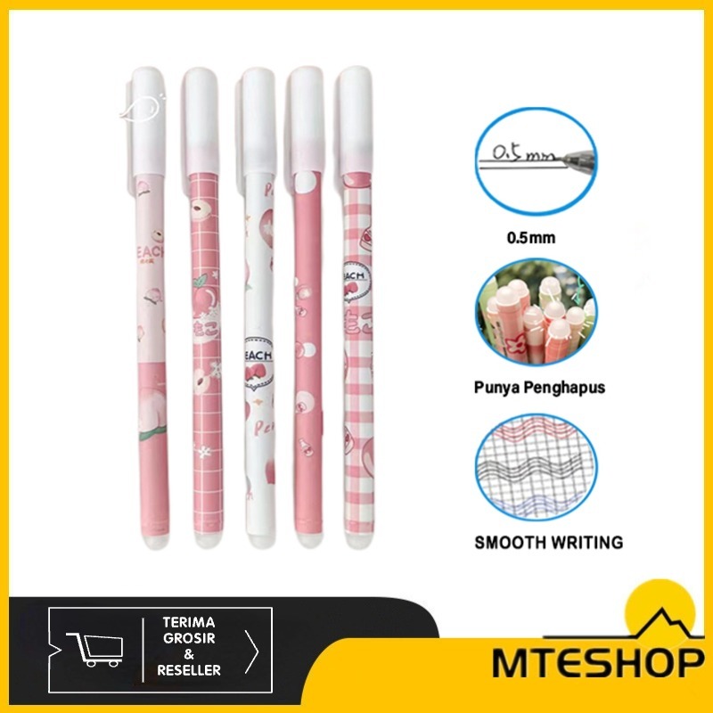 

MTE Pulpen Bisa Dihapus Non Box Dan Tinta Permanen / Erasable Pen Gel