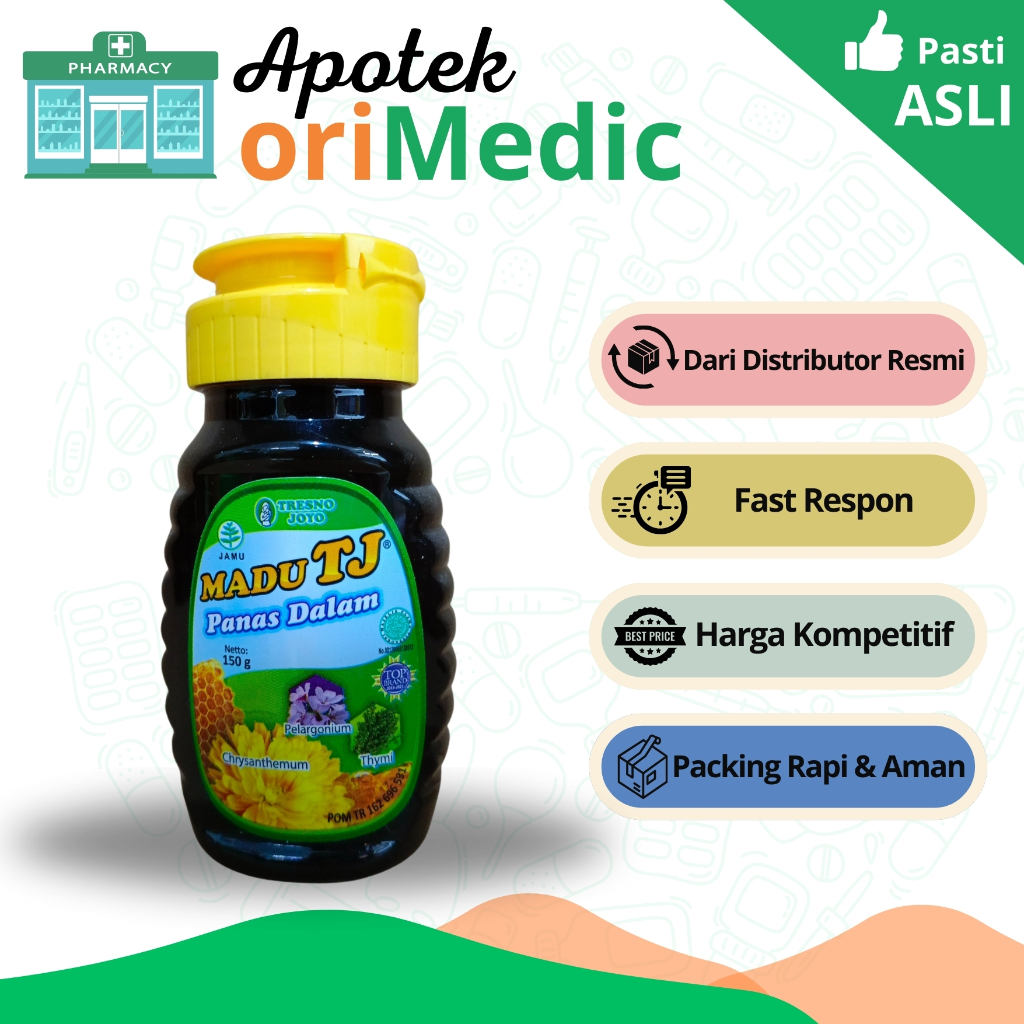 

Madu TJ Panas Dalam 150 g