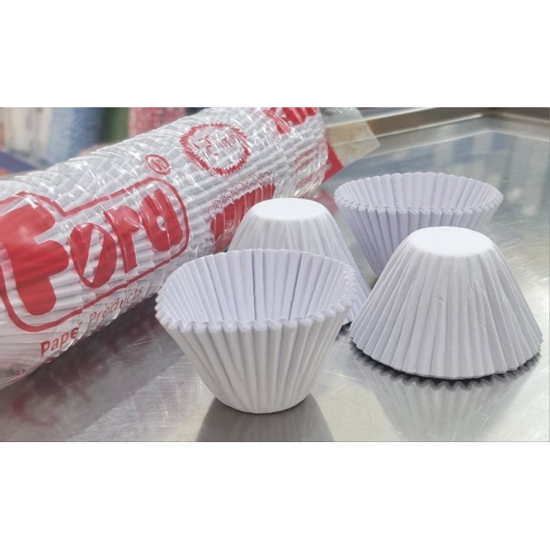 Cake Cup 12,5cm Fora 100pcs/Cake Case 12,5cm Fora 100lembar/Cup Cake 12,5cm Fora/Alas Risol/Kertas B