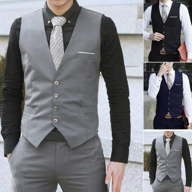 Mau RADENID ROMPI PRIA SLIMFIT ROMPI JAS FORMAL DALAMAN JAS PRIA