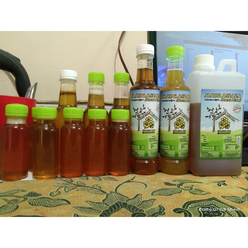 

madu murni multiflora asli 100%