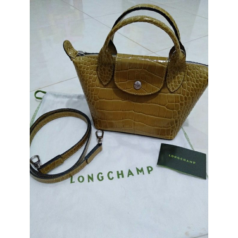 Long*champ Le Mini Pliage Cuir Original
