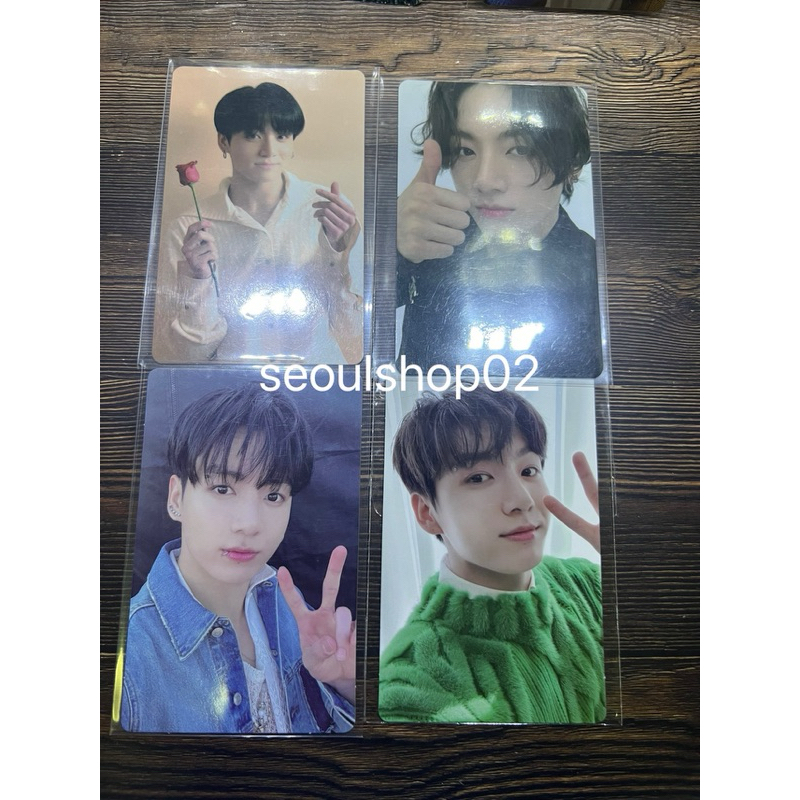 photocard pc jeon jungkook bts dvd bluray memories 2019 2020 2021 mawar jempol klepon