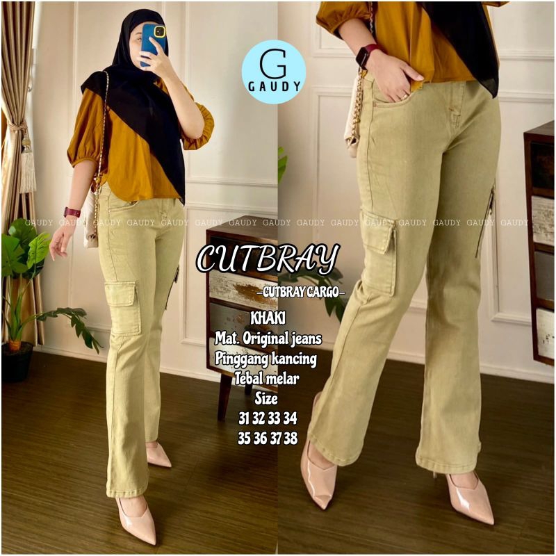 CUTBRAY CARGO PANT by Gaudy