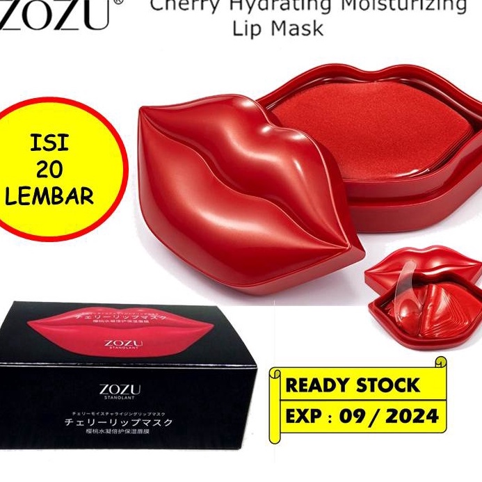 COD ZOZU Lip Mask Masker Bibir Melembabkan Memudarkan Garis Bibir