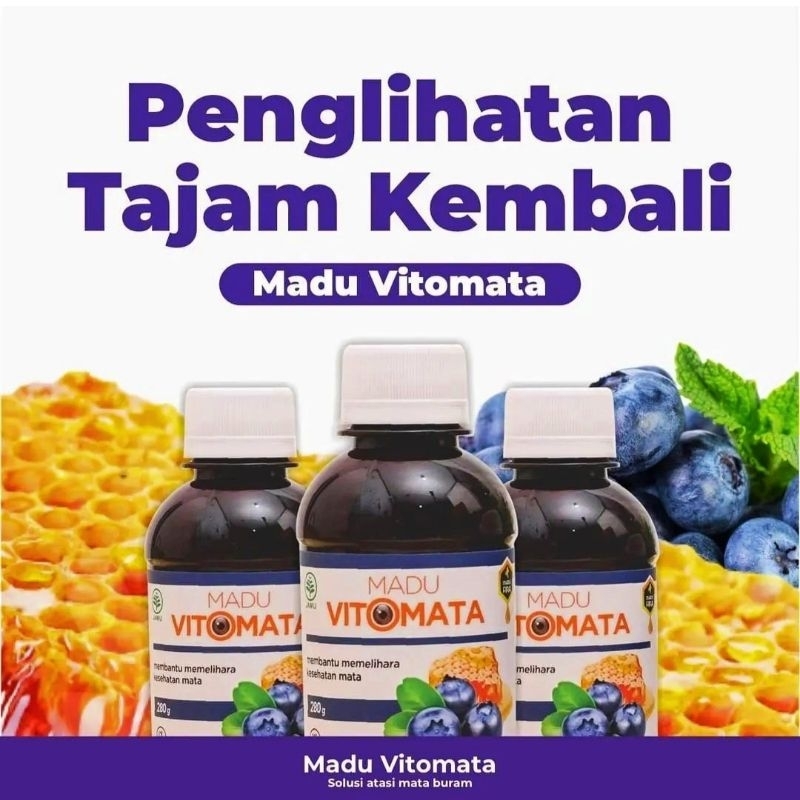 

Madu Mata Vitomata 100% Asli Herbal