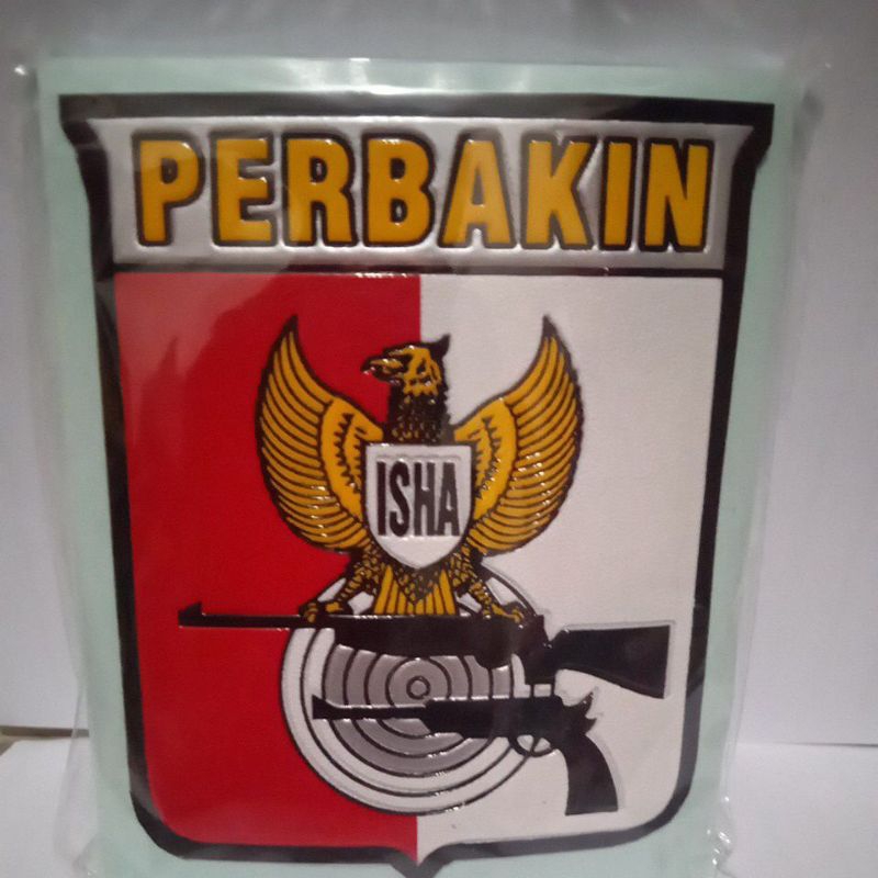 

stiker embos logo Perbakin