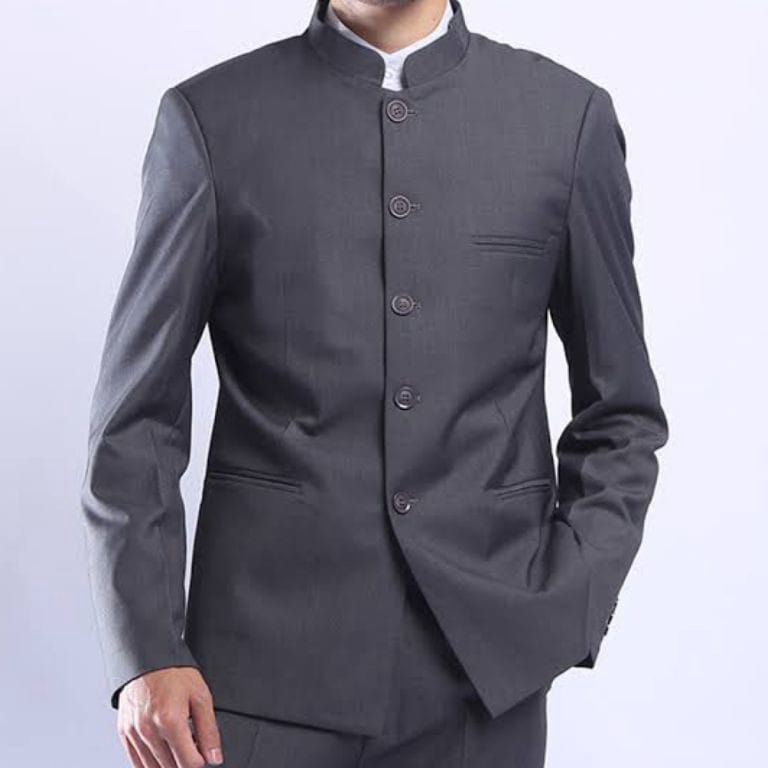 Elegant Jasko Polos Motif Saku Tutup Jas Koko Jasko Premium Jas mandarin jasblazer jasko mandarin