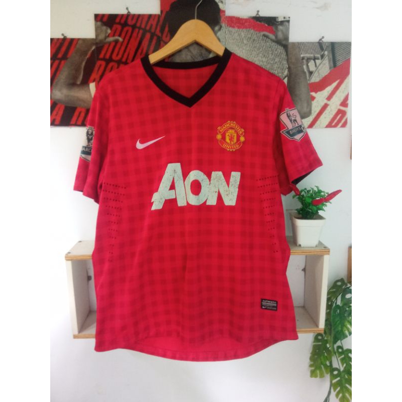 jersey manchester united retro 2012/2013