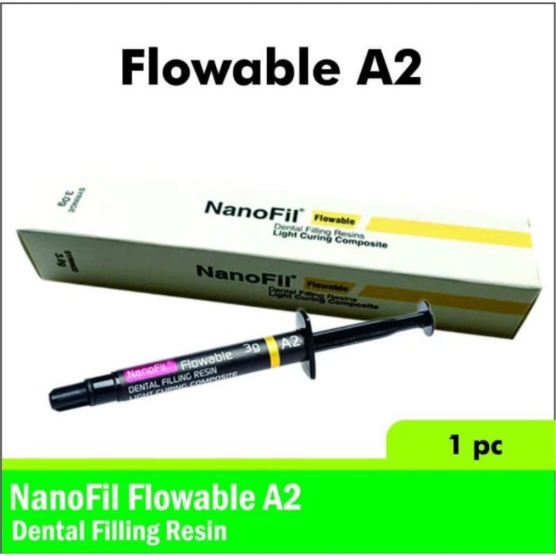 Komposit Resin Nano fill Flowable 3gram A1