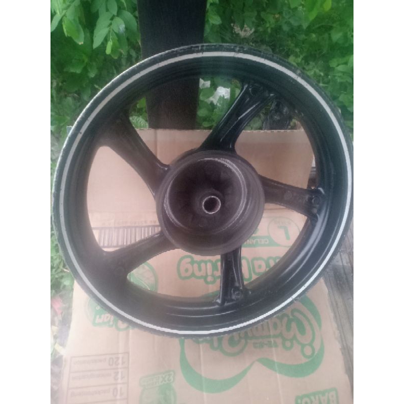 PELEK VELG YAMAHA X-RIDE 115 TAPAK LEBAR(scond) ORIGINAL.