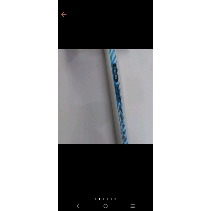 pipa pvc 5 inch per 50cm