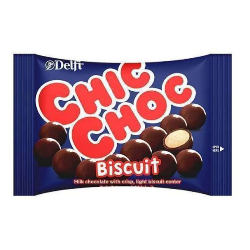 

delfi chic choc biscuit chocolate ball 40gr