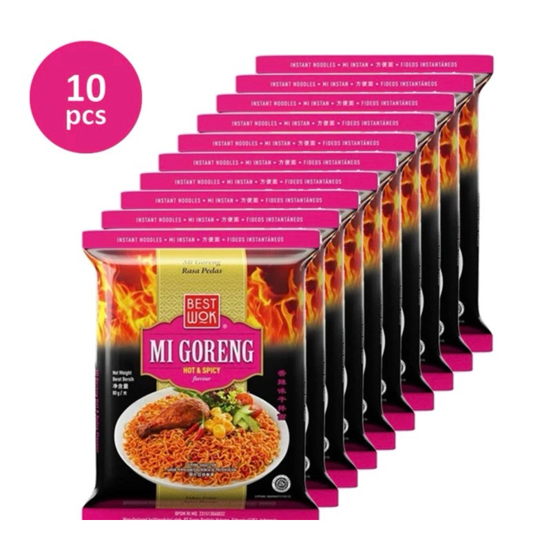 

Mie Best Wok Hot & Spicy