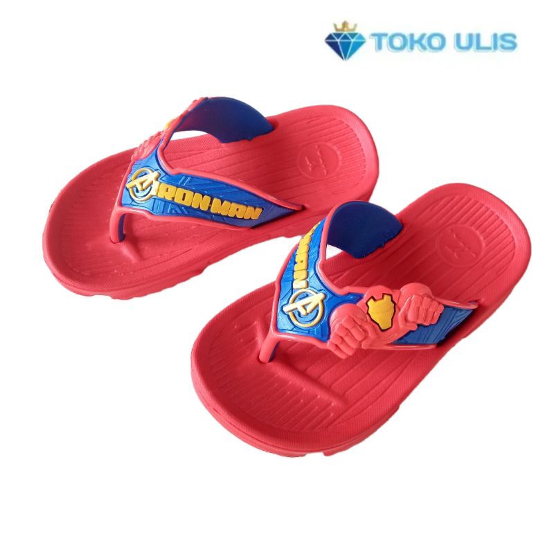 Sandal Anak Laki laki Karet Yitai Ironman 342 D