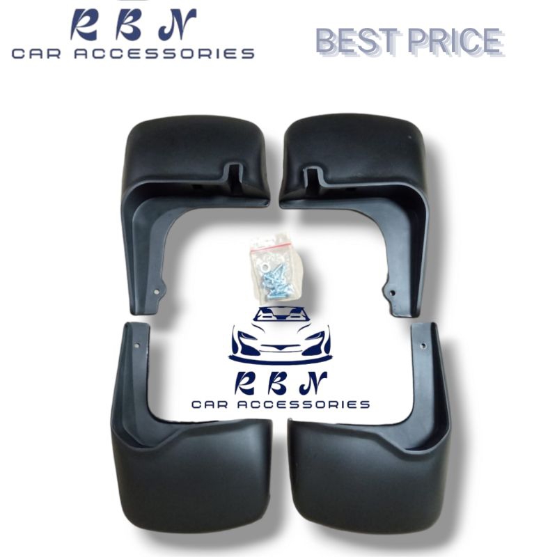 MUD GUARD KARPET PENAHAN LUMPUR MOBIL AVANZA TIPE S 2007-2011 SET 4PCS LENGKAP/AKSESORIS BUMPER AVAN