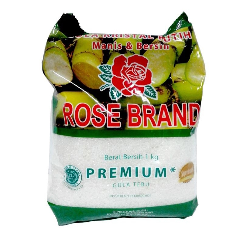 

Gula putih rose brand 1 kg