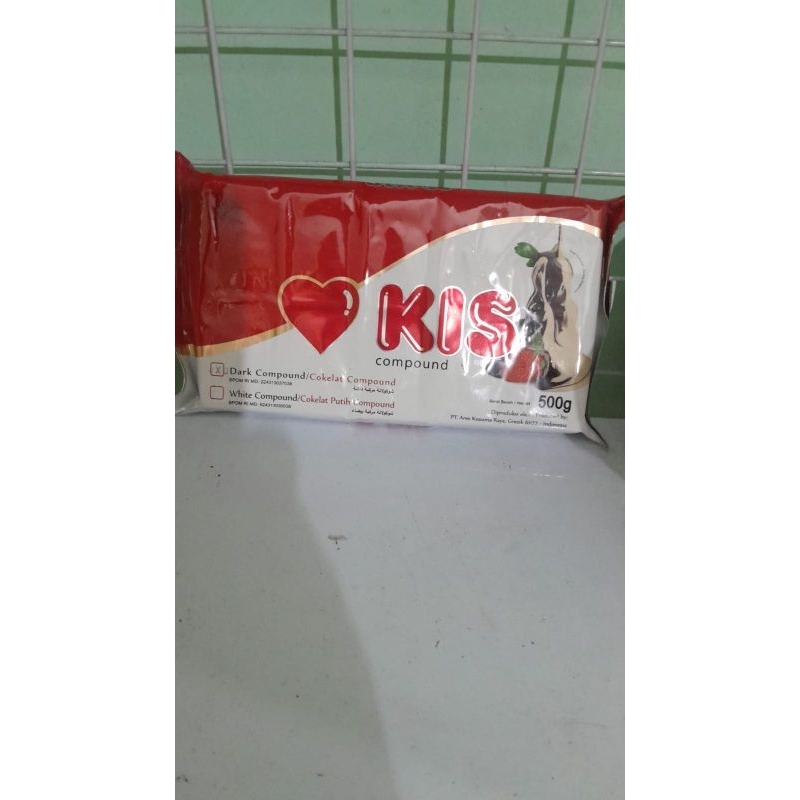 

KIS Dark Chocolate Compound/Cokelat Batang 500gr