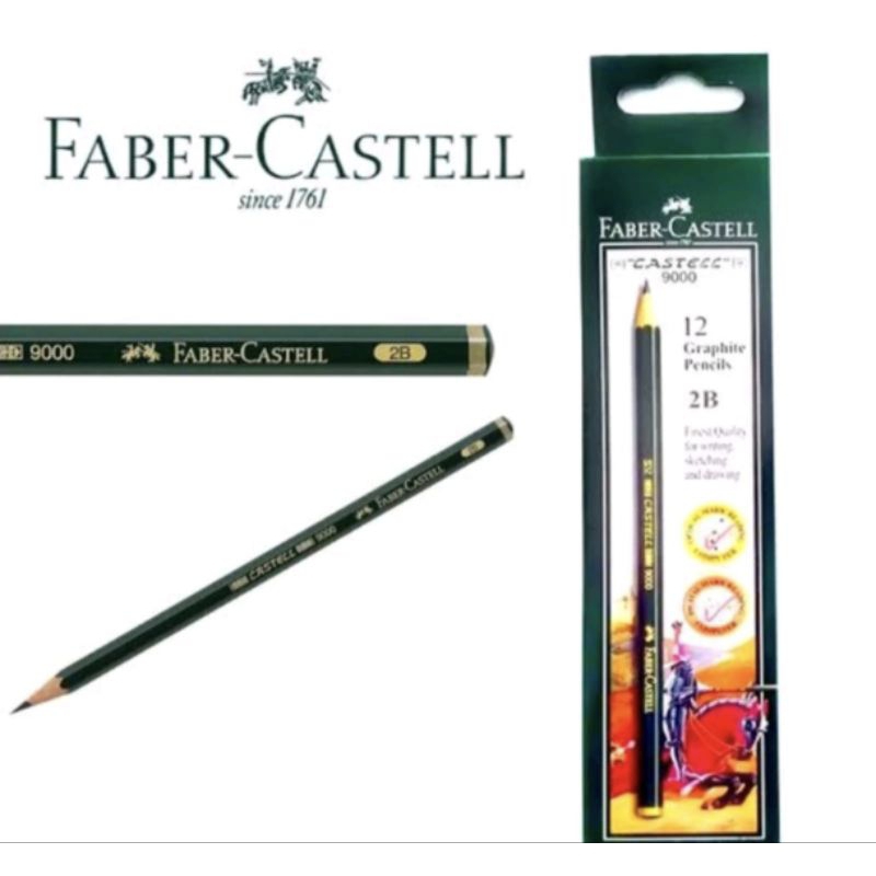 

Pensil Faber Castell 2B / Pinsil Faber Castell